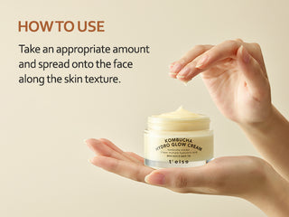 Real Barrier T'else Kombucha Hydro Glow Cream, 50 ml