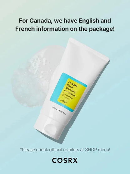 COSRX - Low pH Good Morning Gel Cleanser