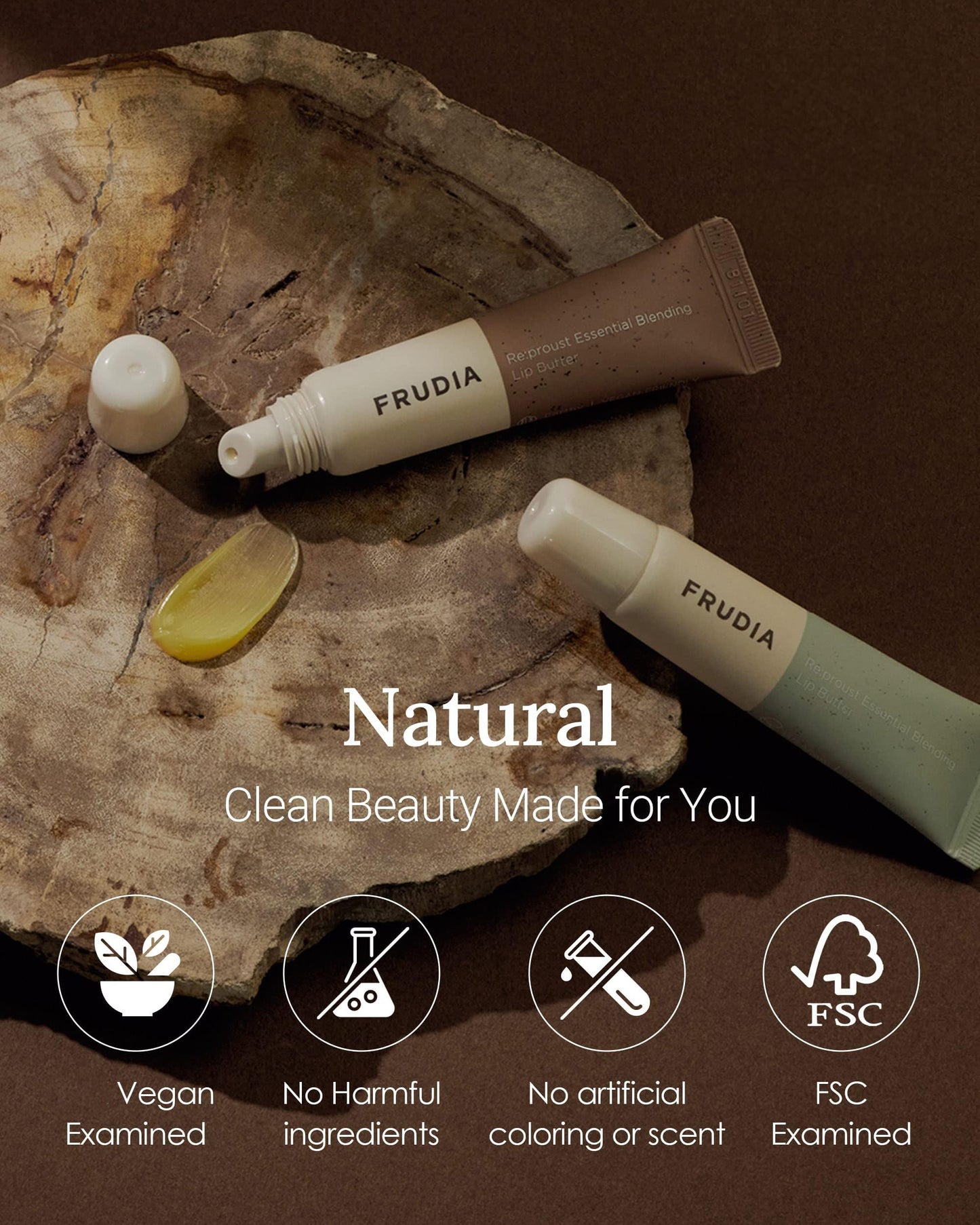 FRUDIA Re:proust Essential Blending Lip Butter, Greenery