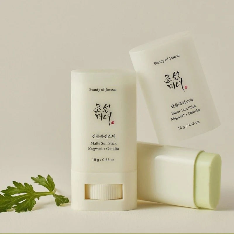 Matte sun stick : Mugwort + Camilia 18g