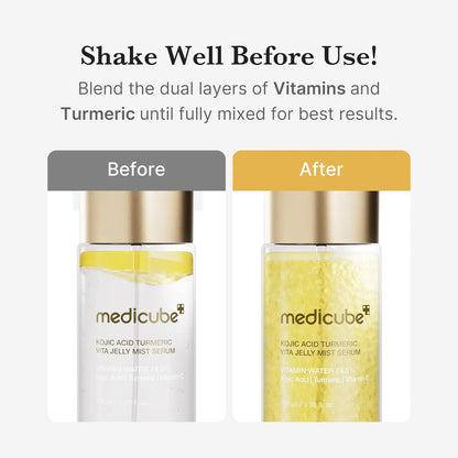 TERMERIC Kojic Acid Turmeric Vita Jelly Mist Serum