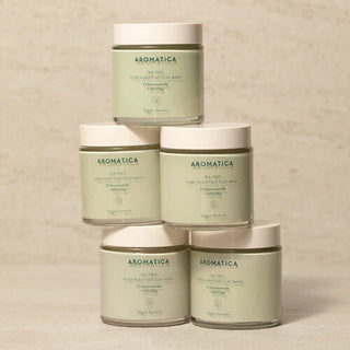 AROMATICA Tea Tree Pore Purifying Clay Mask, 120 g
