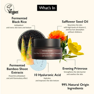 Black Rice 10 Hyaluronic Cream Unscented, 50 ml
