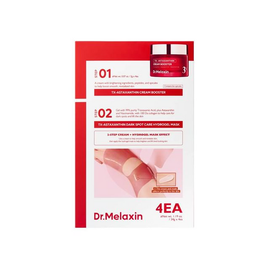 Tx-Astaxanthin Cream Booster & Tx-Astaxanthin Dark Spot Care Hydrogel