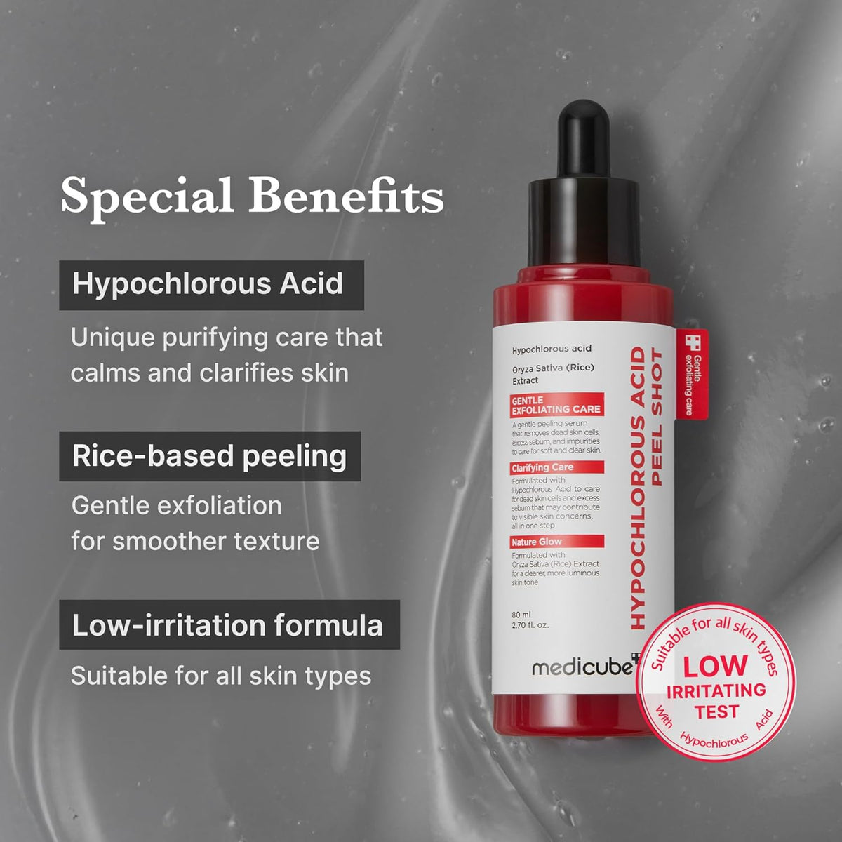 Hypochlorous Acid Rice Shot