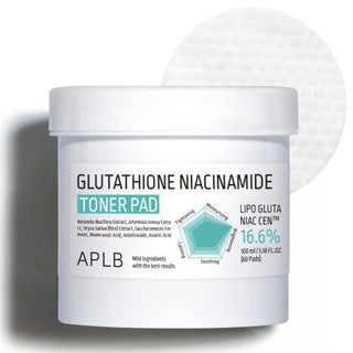 Glutathione Niacinamide Toner Pad 60 pads