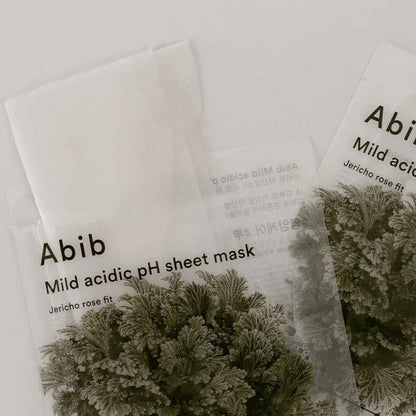 Abib Mild Acidic pH Sheet Mask, Jericho Rose Fit, 1 stk