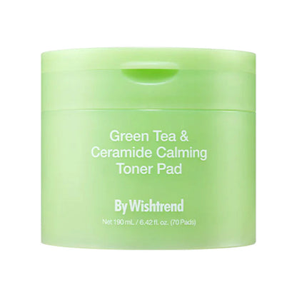 Green Tea & Ceramide Calming Toner Pad 70 pads