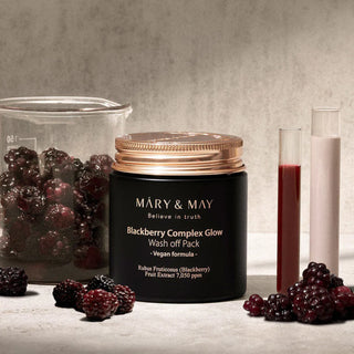 Mary & May Blackberry Complex Glow Wash Off Pack, 125 g
