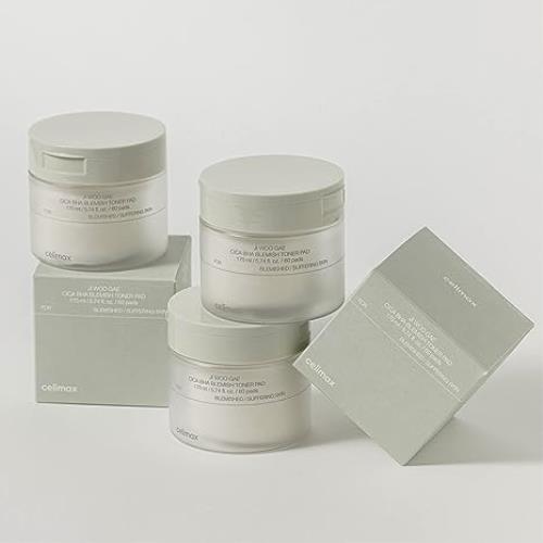 Ji Woo Gae Cica BHA Blemish Toner Pad 60 pads 110 ml