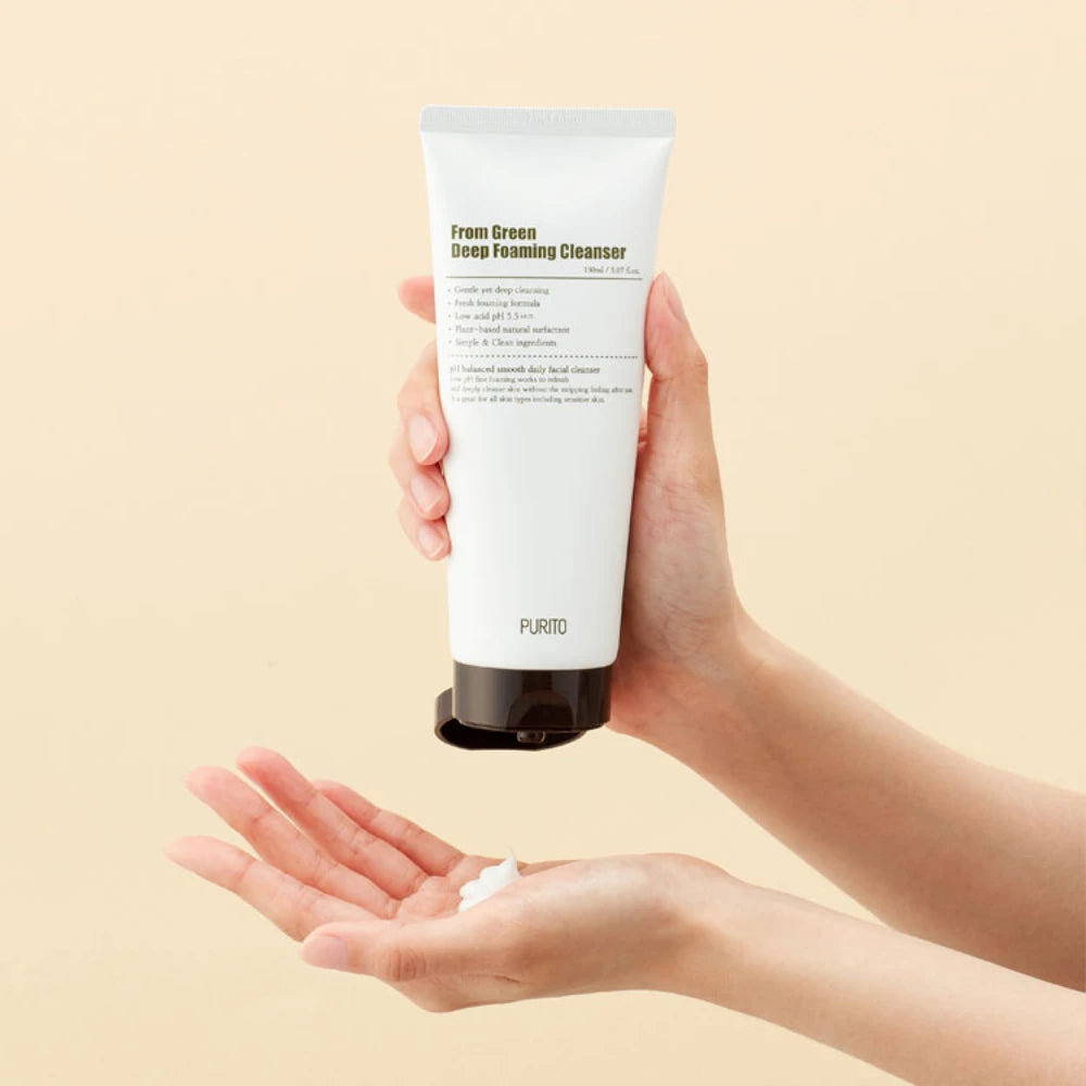 From Green Deep Foaming Cleanser 150ml