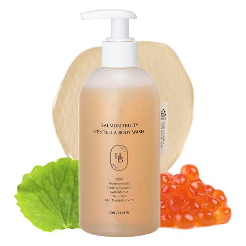 Salmon Fruity Centella Body Wash 300g