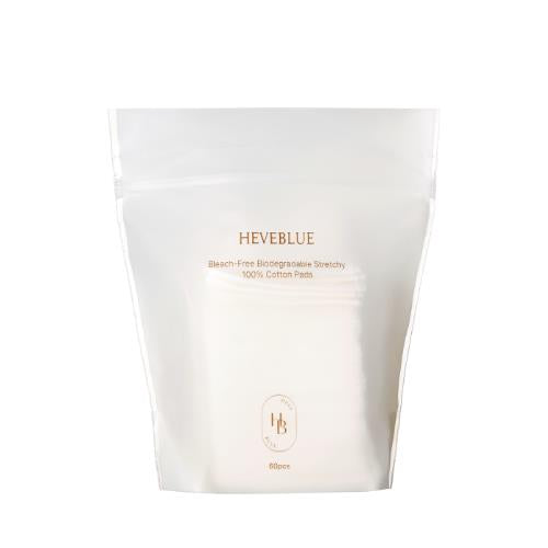 Bleach-Free Biodegradable Stretchy 100% Cotton Pads 60ea