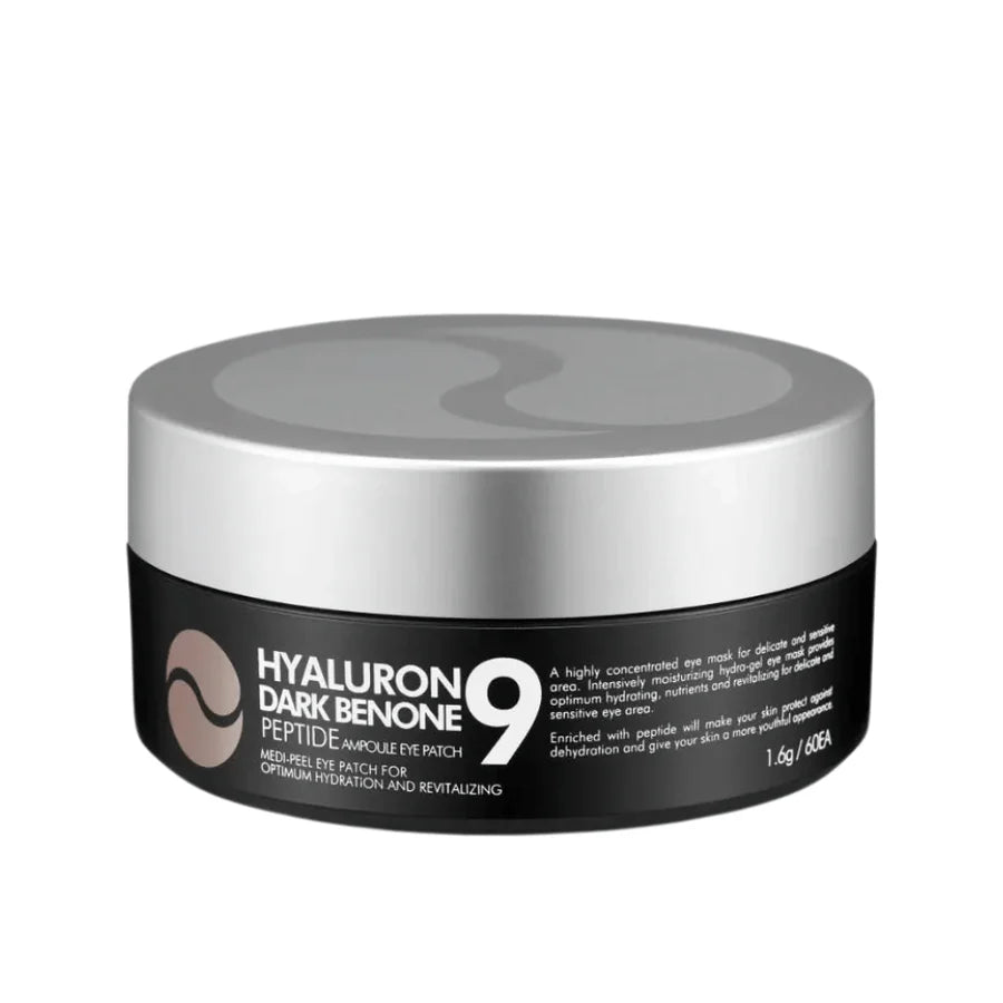 Hyaluron Dark Benone Peptide 9 Ampoule Eye Patch 60 pcs
