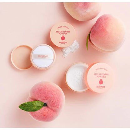 SKINFOOD Peach Cotton Multi Finish Powder Large, 15 g