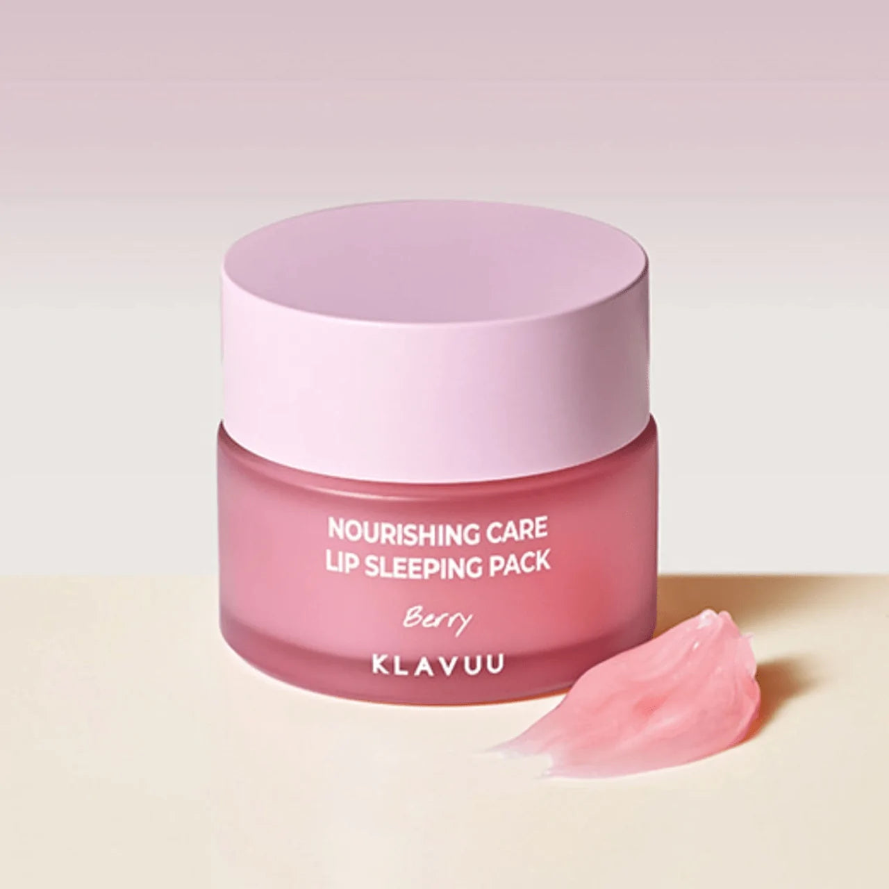 KLAVUU Nourishing Care Lip Sleeping Pack, Berry, 20 g