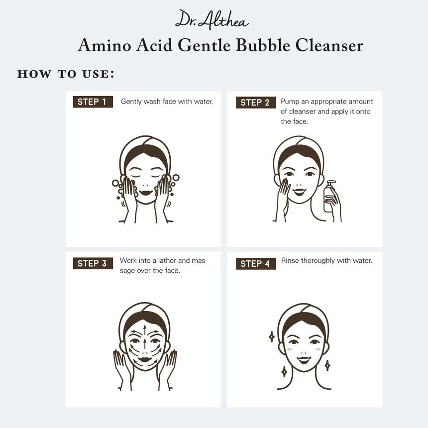 Amino Acid Gentle Bubble Cleanser, 140 ml