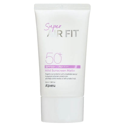 A'PIEU Super Air Fit Mild Sunscreen Matte, 50ml