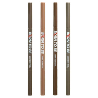 A'PIEU Born To Be Madproof Skinny Brow Pencil, Natural Brown