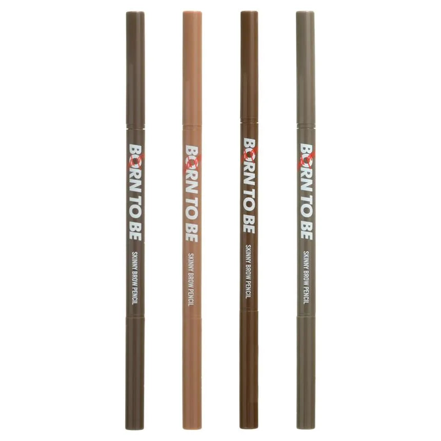 A'PIEU Born To Be Madproof Skinny Brow Pencil, Light Brown