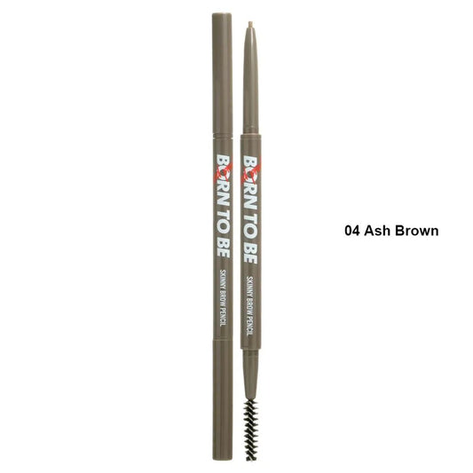 A'PIEU Born To Be Madproof Skinny Brow Pencil, Ash Brown