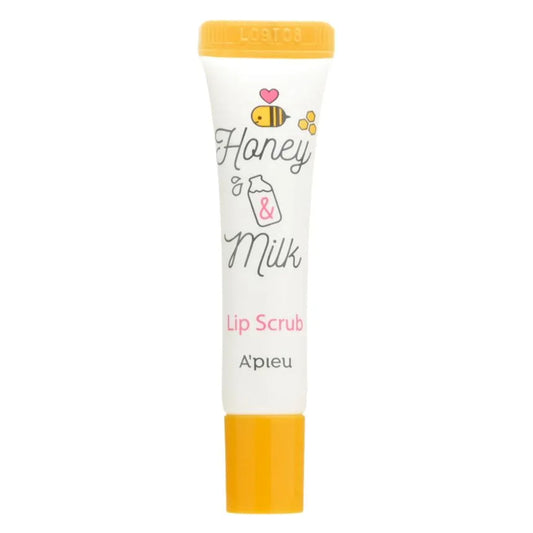 A'PIEU Honey & Milk Lip Scrub, 8ml