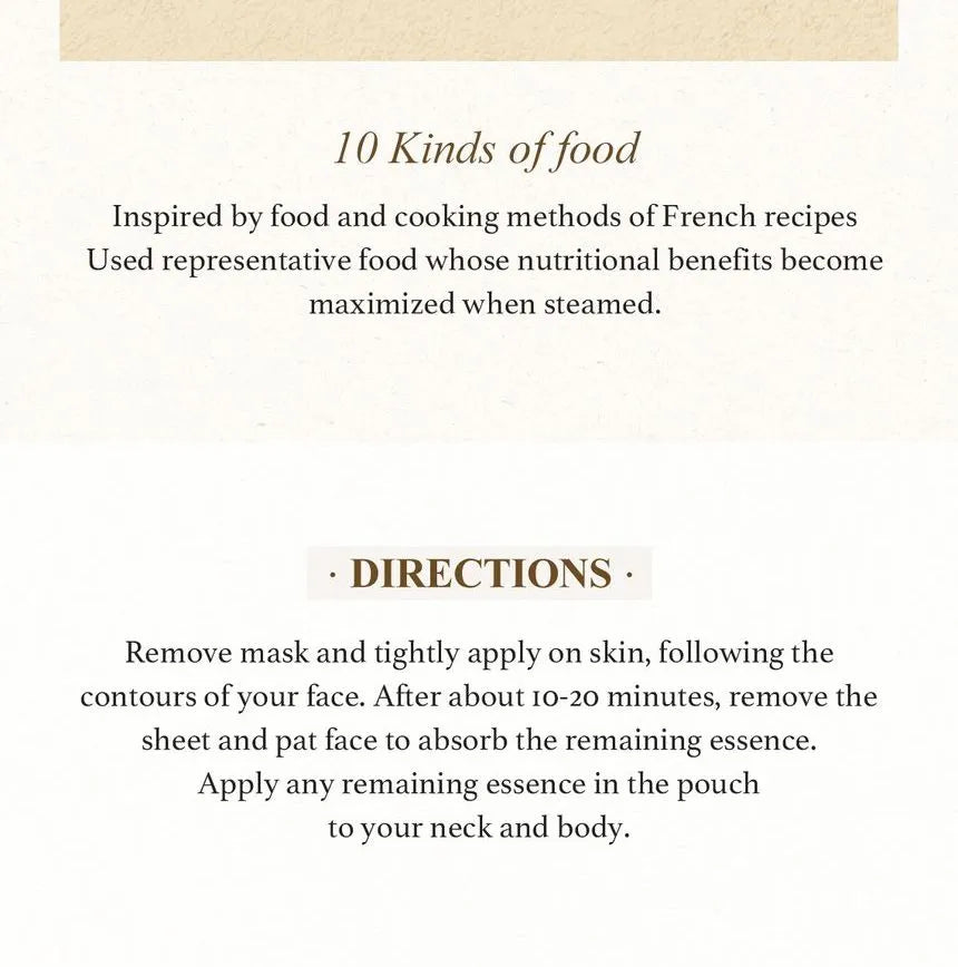 SKINFOOD - Sous Vide Mask Sheet, grønkål, 1 stk