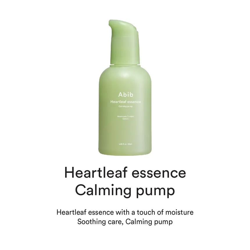 Abib Heartleaf Essence Calming Pump, 50 ml