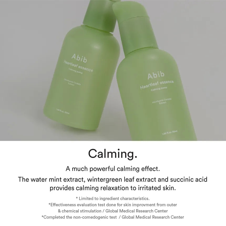 Abib Heartleaf Essence Calming Pump, 50 ml