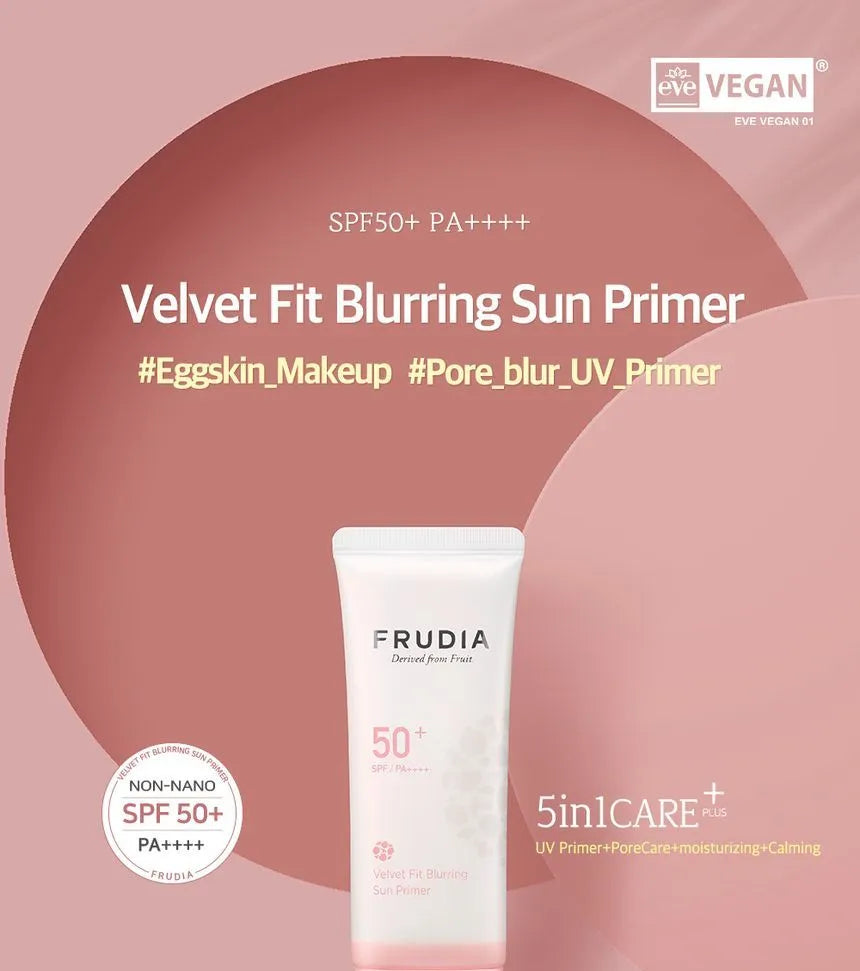 FRUDIA Velvet Fit Blurring Sun Primer, 40g