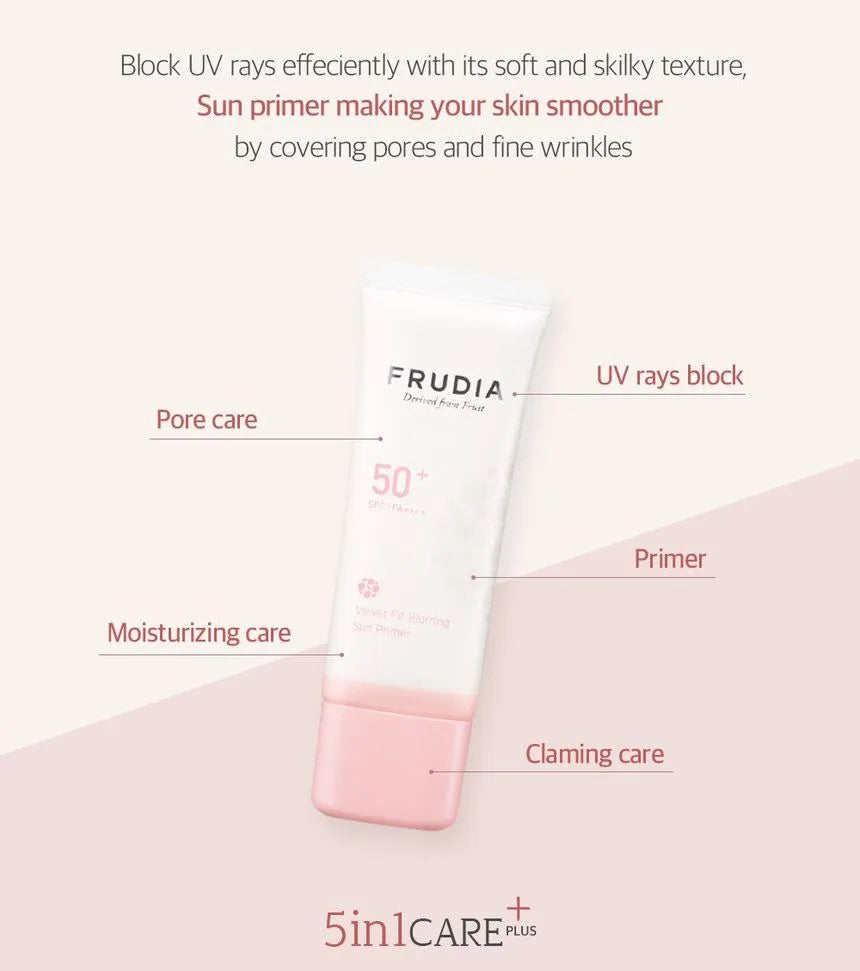 FRUDIA Velvet Fit Blurring Sun Primer, 40g