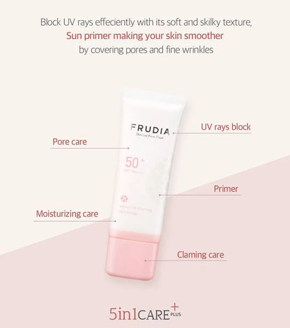FRUDIA Velvet Fit Blurring Sun Primer, 40g