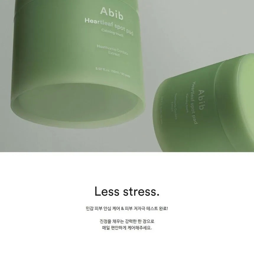 Abib Heartleaf Spot Pad Calming Touch, 80 pads