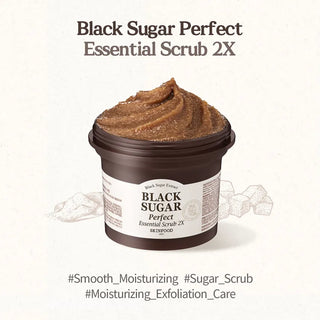 SKINFOOD - Black Sugar Perfect Essential Scrub 2X, 210 g