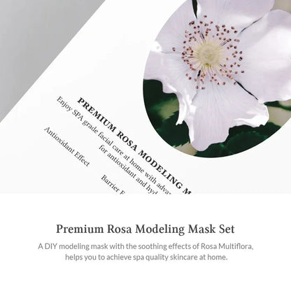 Premium Rosa Modeling Mask sæt, 25g x 5 stk