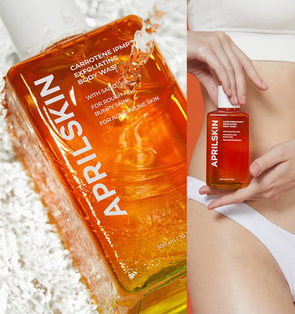 APRILSKIN Carrotene IPMP Exfoliating Body Wash, 300 ml