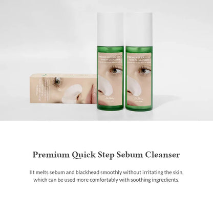 Premium Quick Step Sebum Cleanser, 100 ml