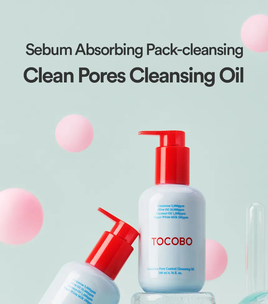 TOCOBO - Calamine Pore Control Cleansing Oil, 200 ml
