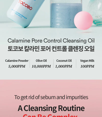 TOCOBO - Calamine Pore Control Cleansing Oil, 200 ml