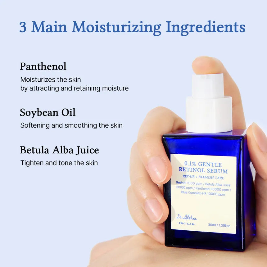 0.1% Gentle Retinol Serum 30ml