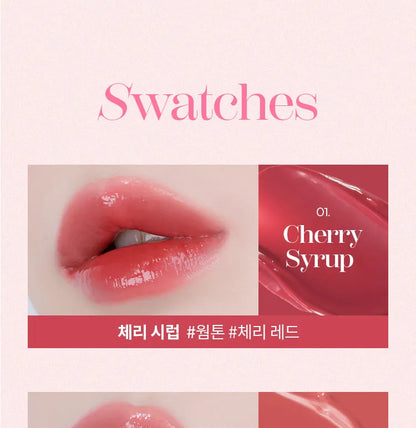 A'PIEU Juicy-Pang Dewy Glow Tint Mini, Cherry Syrup