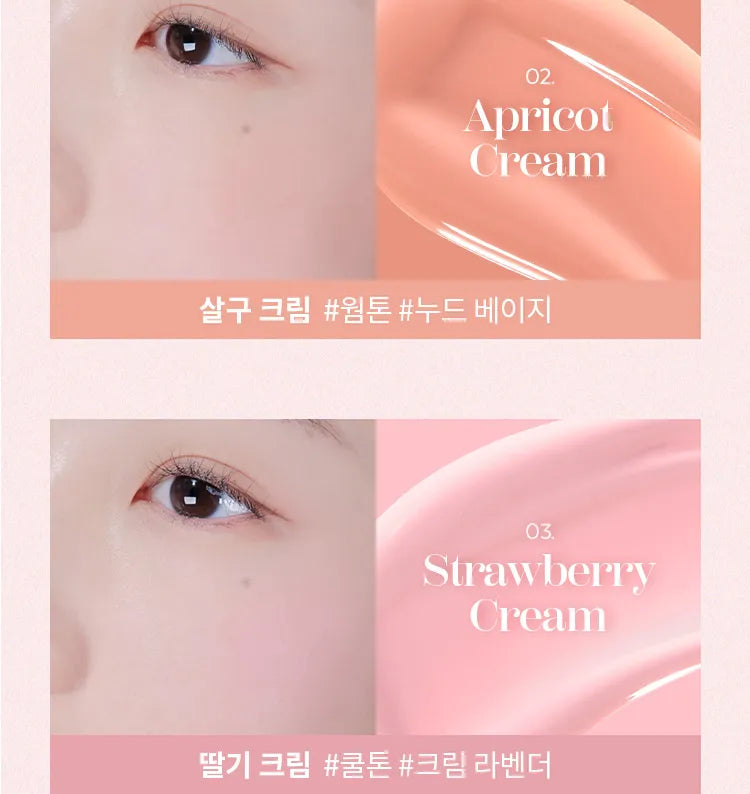 A'PIEU Juicy-Pang Bare Cream Blush Mini, Strawberry Cream