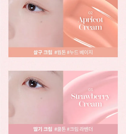 A'PIEU Juicy-Pang Bare Cream Blush Mini, Apricot Cream