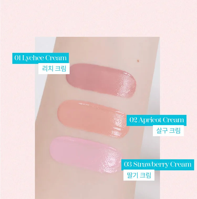 A'PIEU Juicy-Pang Bare Cream Blush Mini, Apricot Cream
