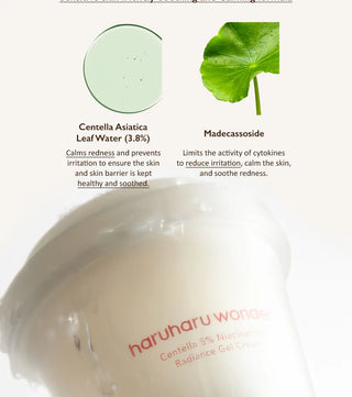 Centella 5% Niacinamide Radiance Gel Cream, 90 g