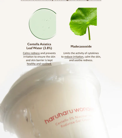 Centella 5% Niacinamide Radiance Gel Cream, 90 g