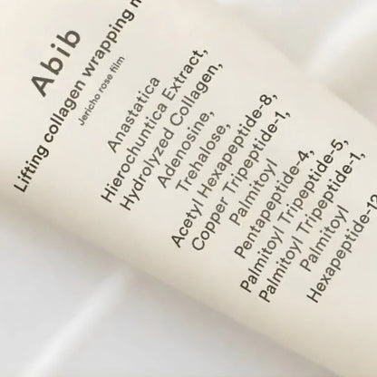 Abib Lifting Collagen Wrapping Mask Jericho Rose Film