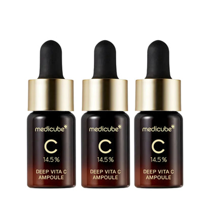 medicube - Deep Vita C Ampoule Set, 10 g x 3 stk