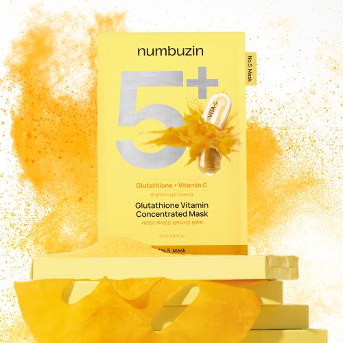 No.5+ Glutathione Vitamin Concentrated Mask