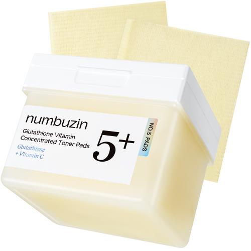 No.5+ Glutathione Vitamin Concentrated Toner Pads 70Pads